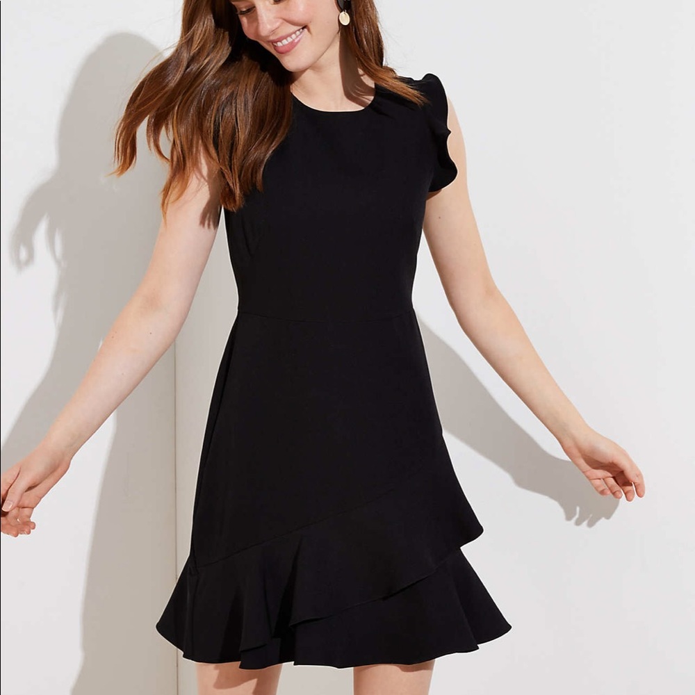 NWT Loft Flounce Flair Dress